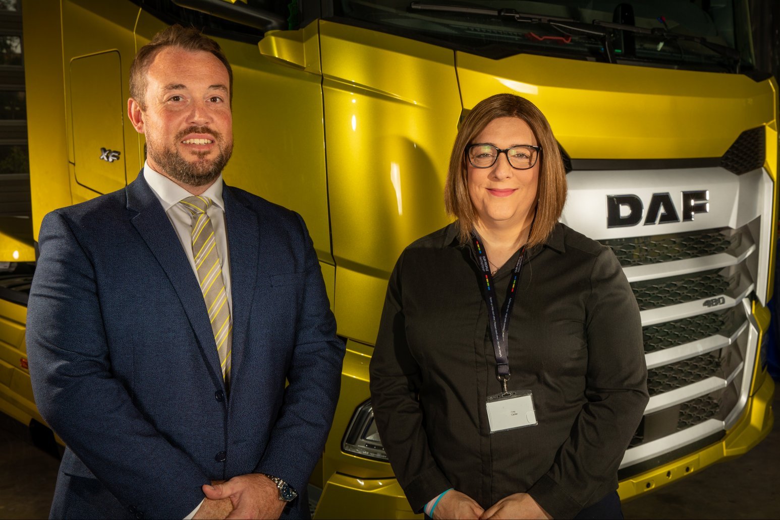 DAF Trucks senior management moves; plus new EV department