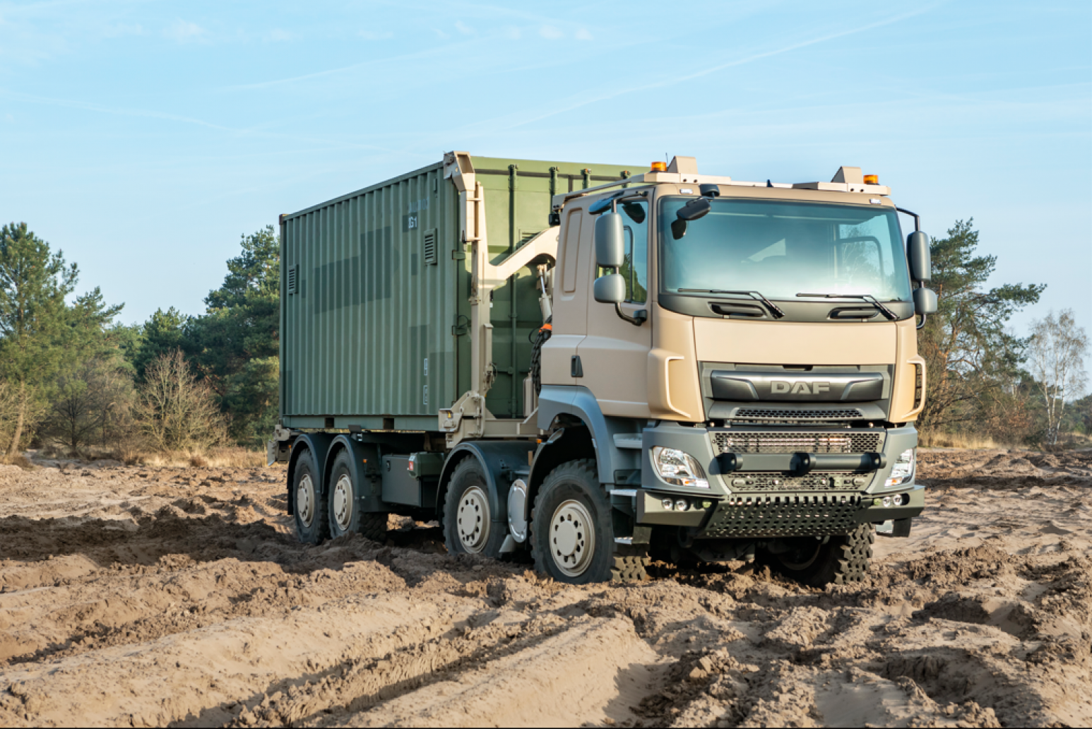 First DAF CF Military trucks delivered to Belgian Armed Forces