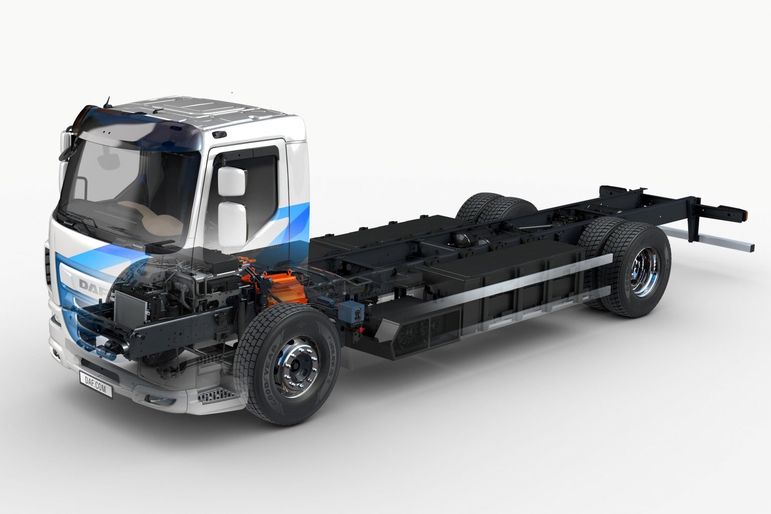 DAF presents zero-emissions LF Electric at Freight in the City Expo