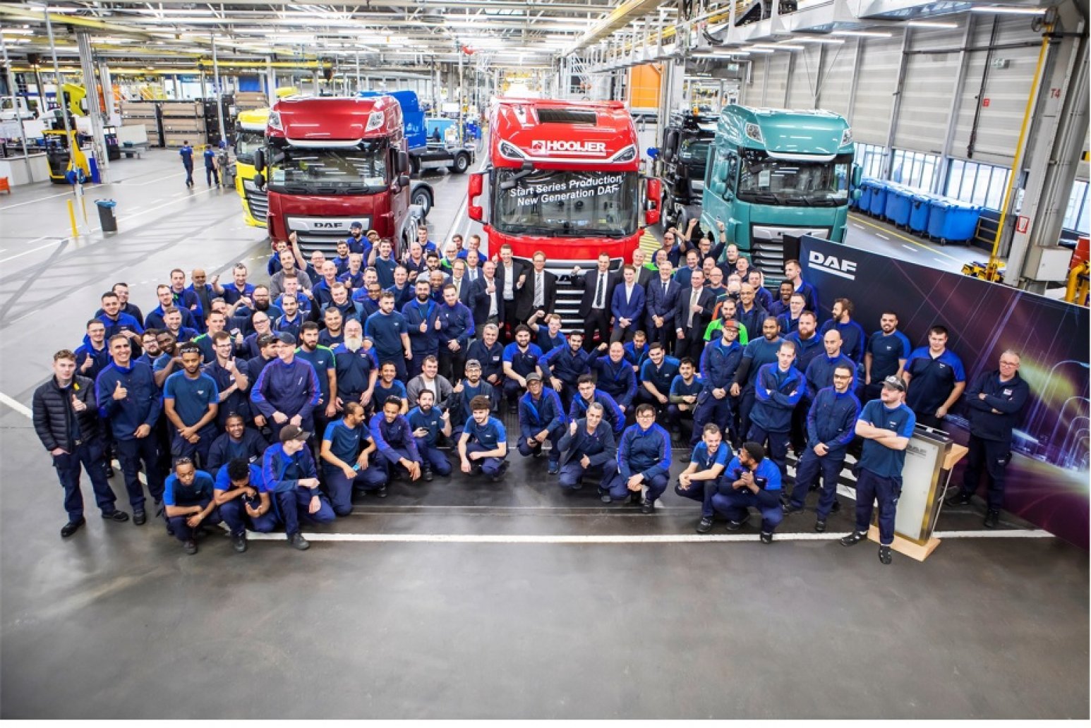 Start of series production for New Generation DAF