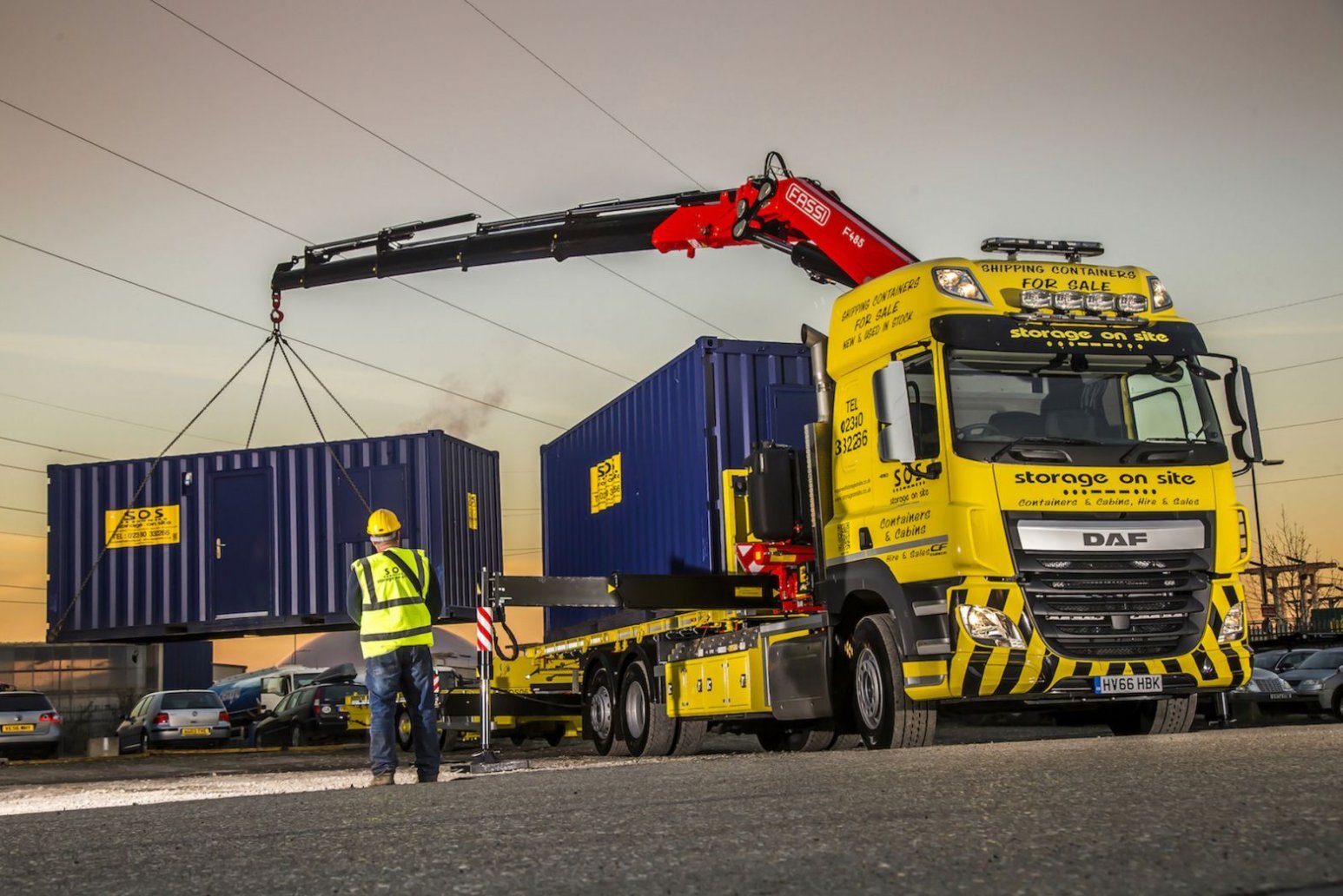 DAF DRAW-BARS BOOST UTILISATION FOR STORAGE ON SITE